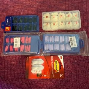 Full-Cover Press-On Acrylic Nails lot - DIY nail art